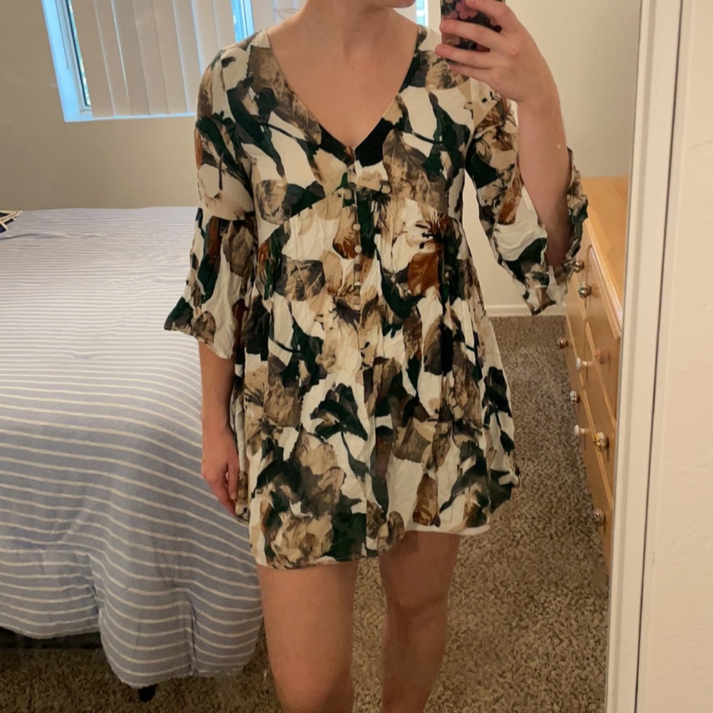 Floral Mini Dress